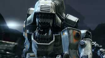 A Panzerhund in Wolfenstein: The New Order (2014).