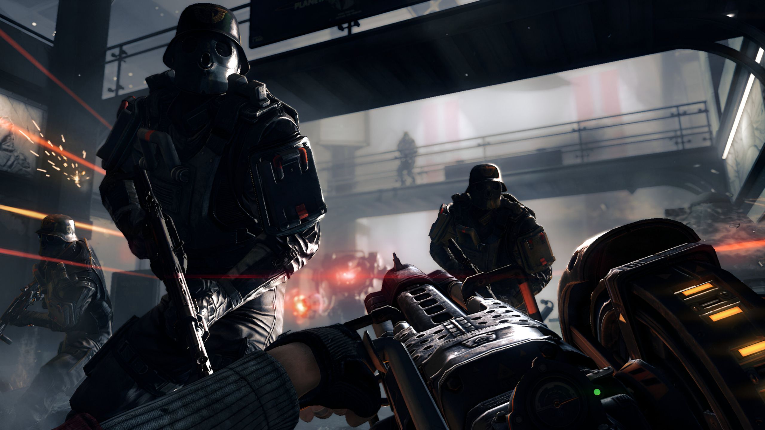 Nazis in Wolfenstein: The New Order (2014).