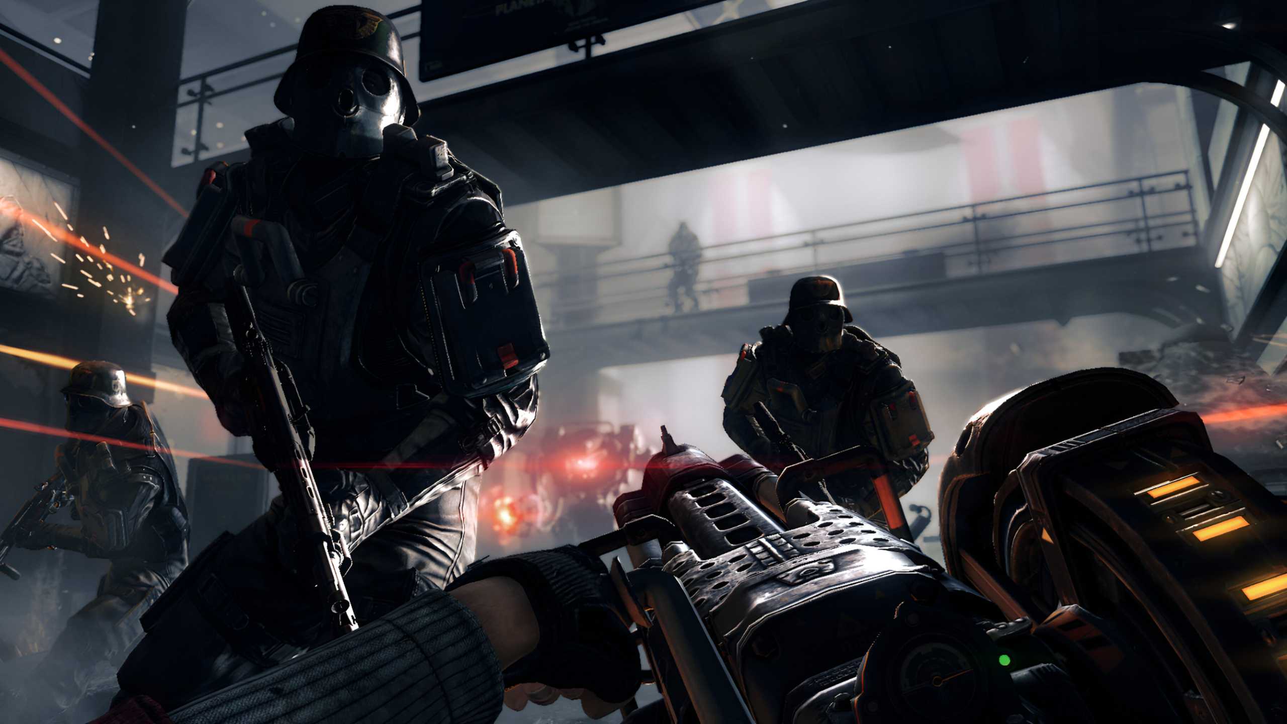 Nazis in Wolfenstein: The New Order (2014).