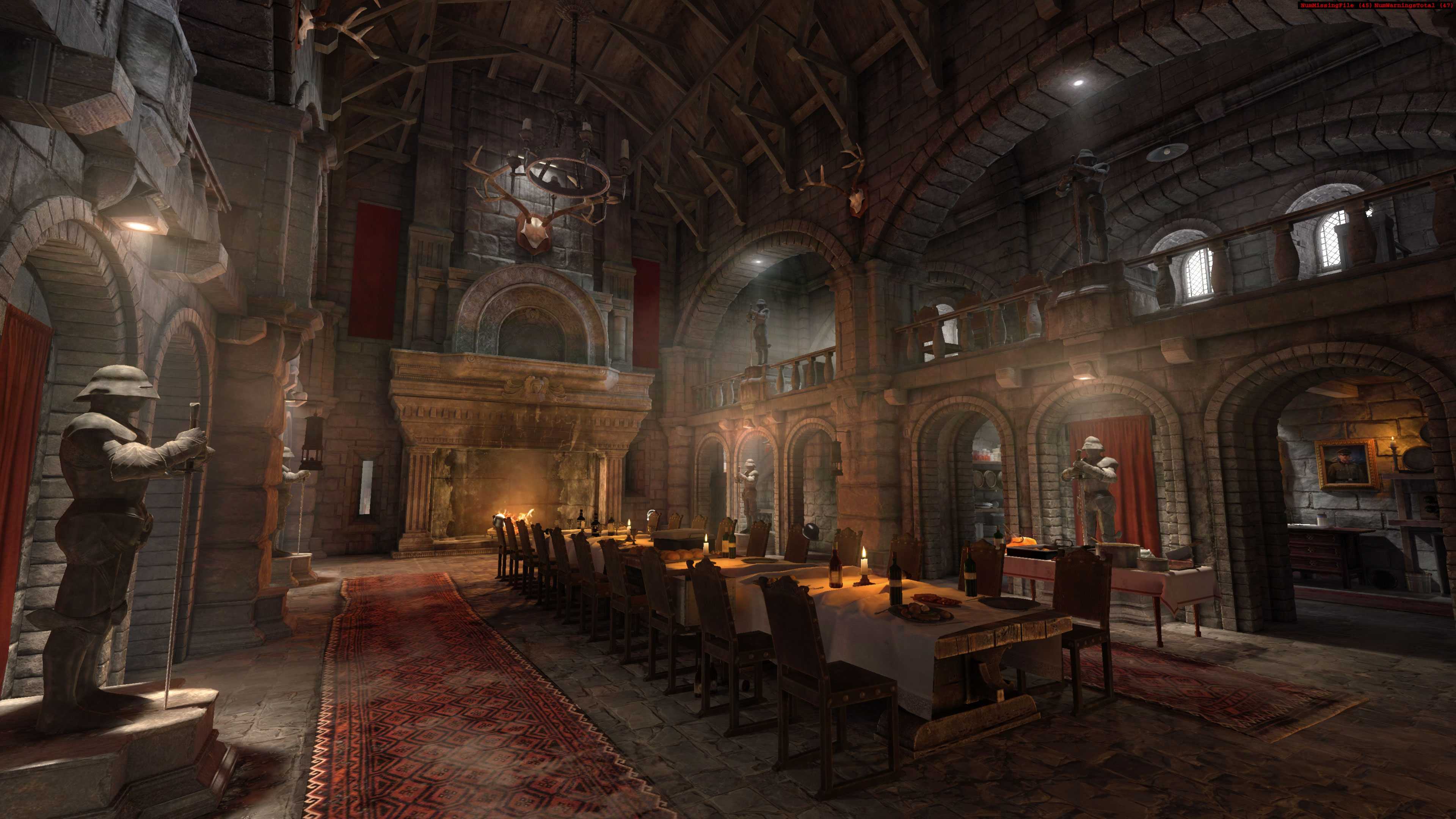 Screenshot from the game Wolfenstein: The Old Blood.