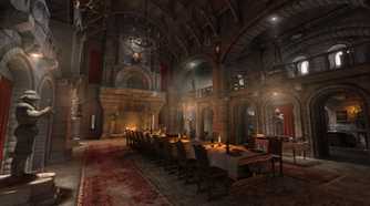 Screenshot from the game Wolfenstein: The Old Blood.