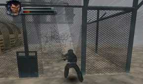 A screenshot of gameplay from X2: Wolverine's Revenge