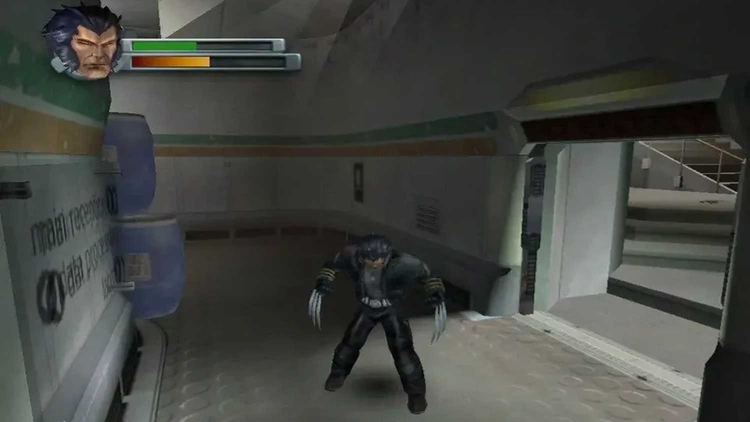 A screenshot of gameplay from X2: Wolverine's Revenge