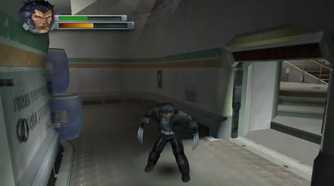A screenshot of gameplay from X2: Wolverine's Revenge