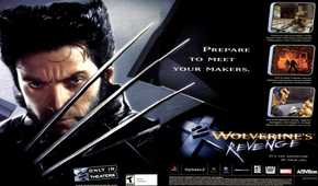 A magazine advertsiment for X2: Wolverine's Revenge