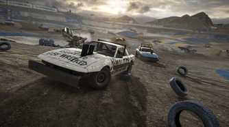 Screenshot from the game wreckfest.