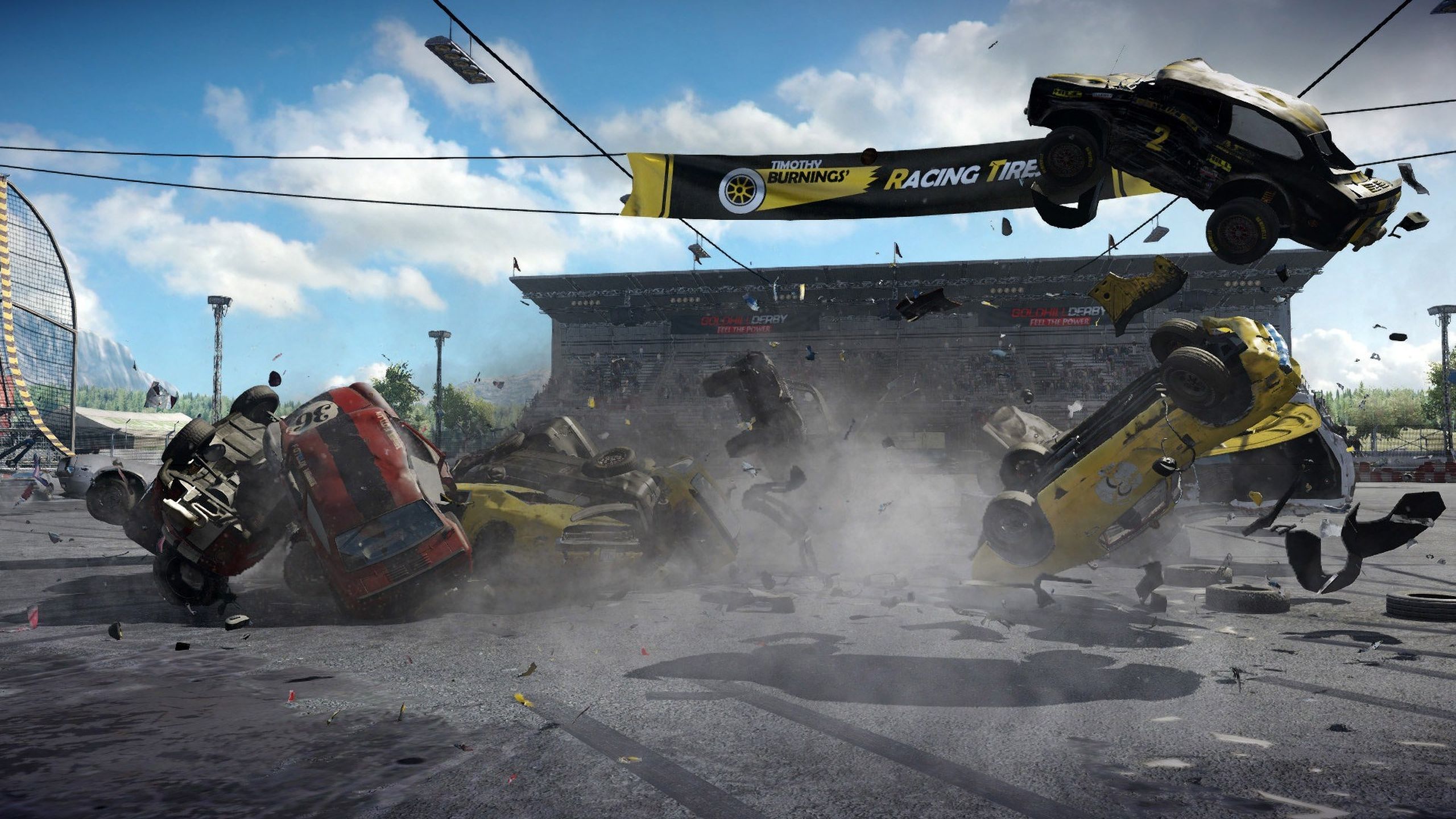Screenshot from the game wreckfest.