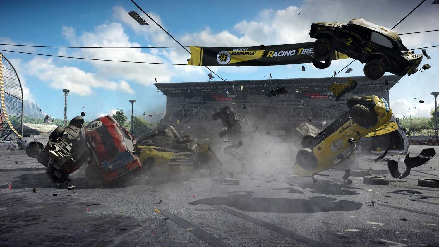 Screenshot from the game wreckfest.