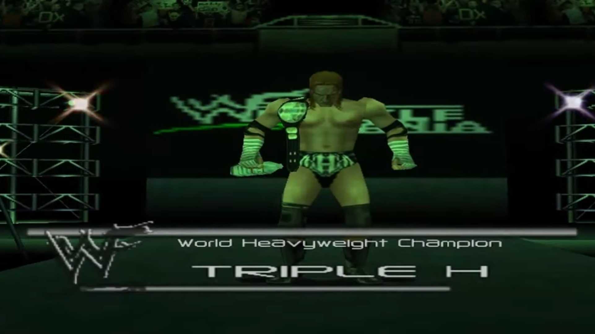 A screenshot of gameplay for WWF No Mercy