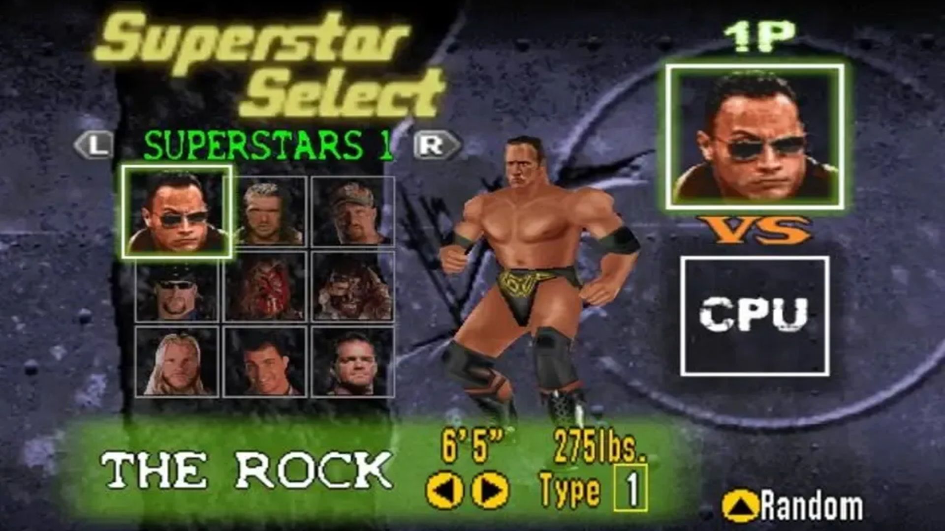 A screenshot of gameplay for WWF No Mercy