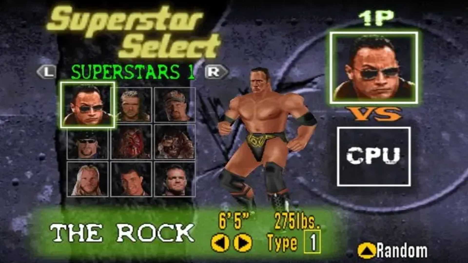 A screenshot of gameplay for WWF No Mercy