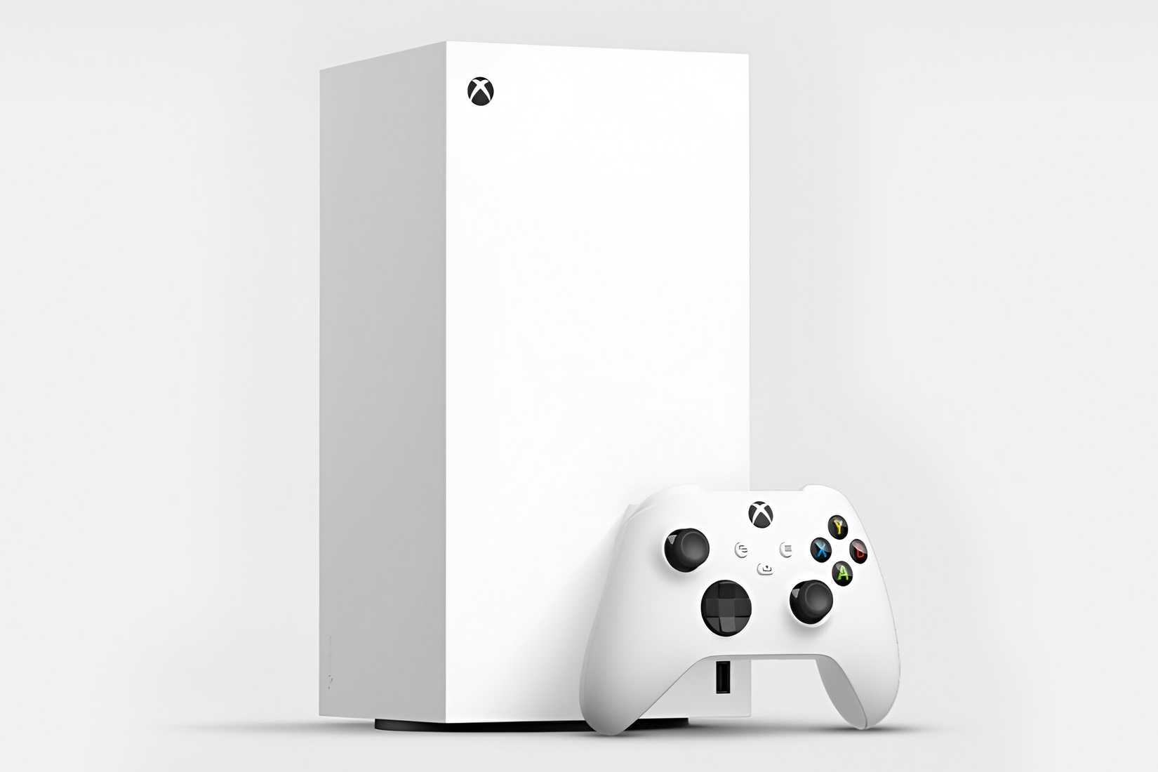 The digital edition of the Xbox Series X. 