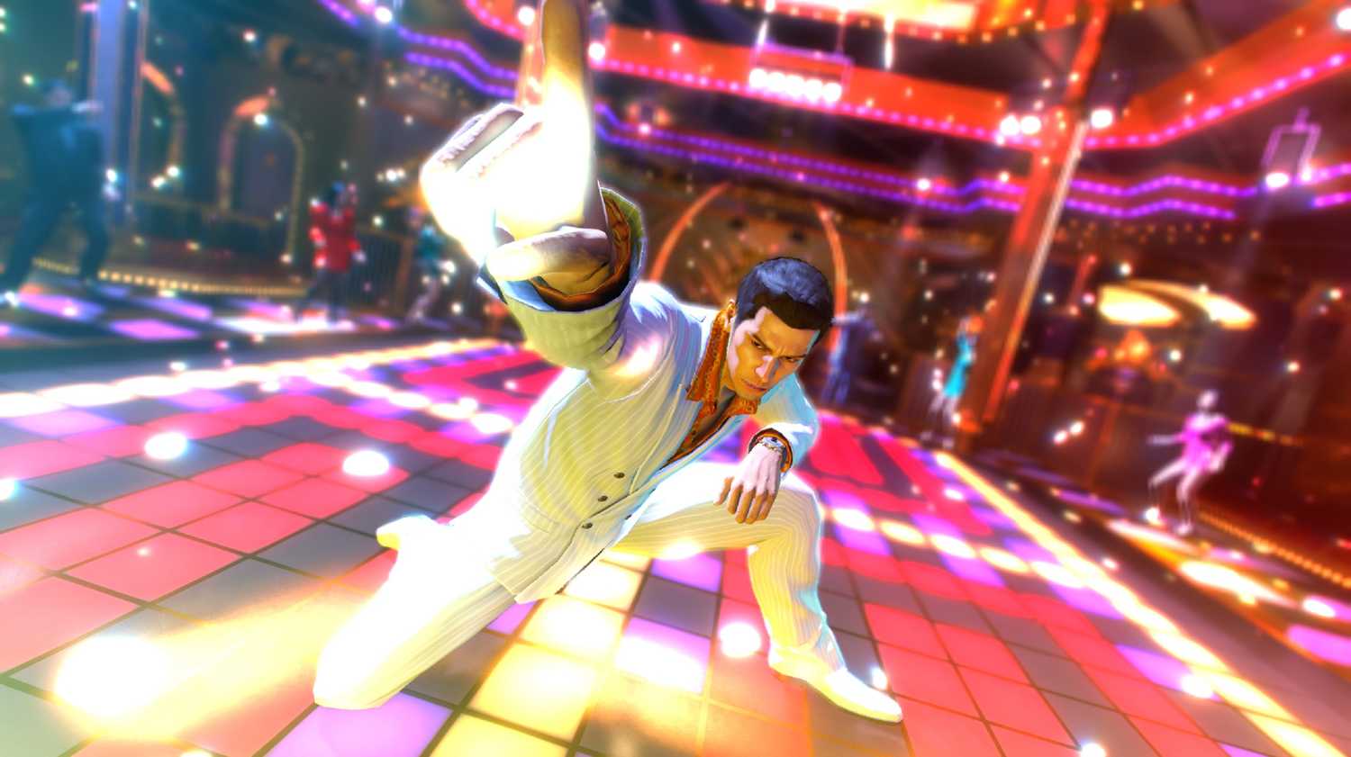 A screenshot from the game Yakuza 0.