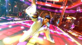 A screenshot from the game Yakuza 0.