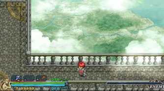 A screenshot of gameplay from Ys I & II Chronicles