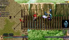 A screenshot of gameplay from Ys I & II Chronicles