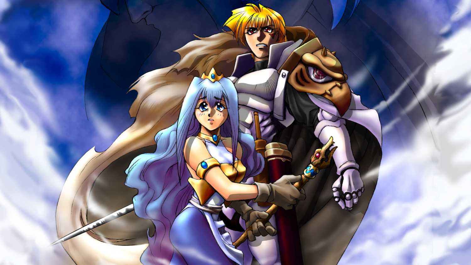 The two main characters in Dragon Force