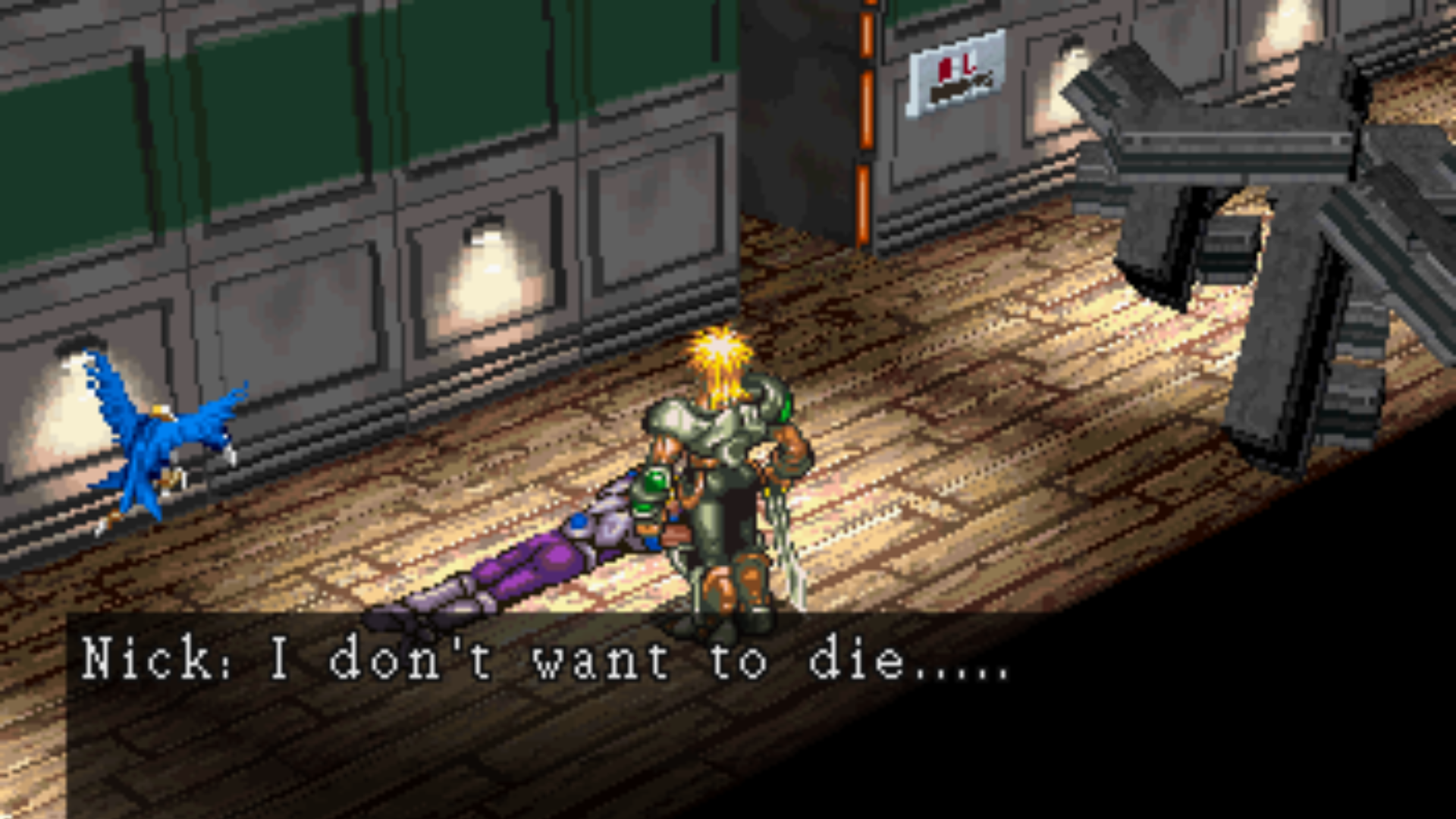 Finding a body on the ship in Dark Ssavior
