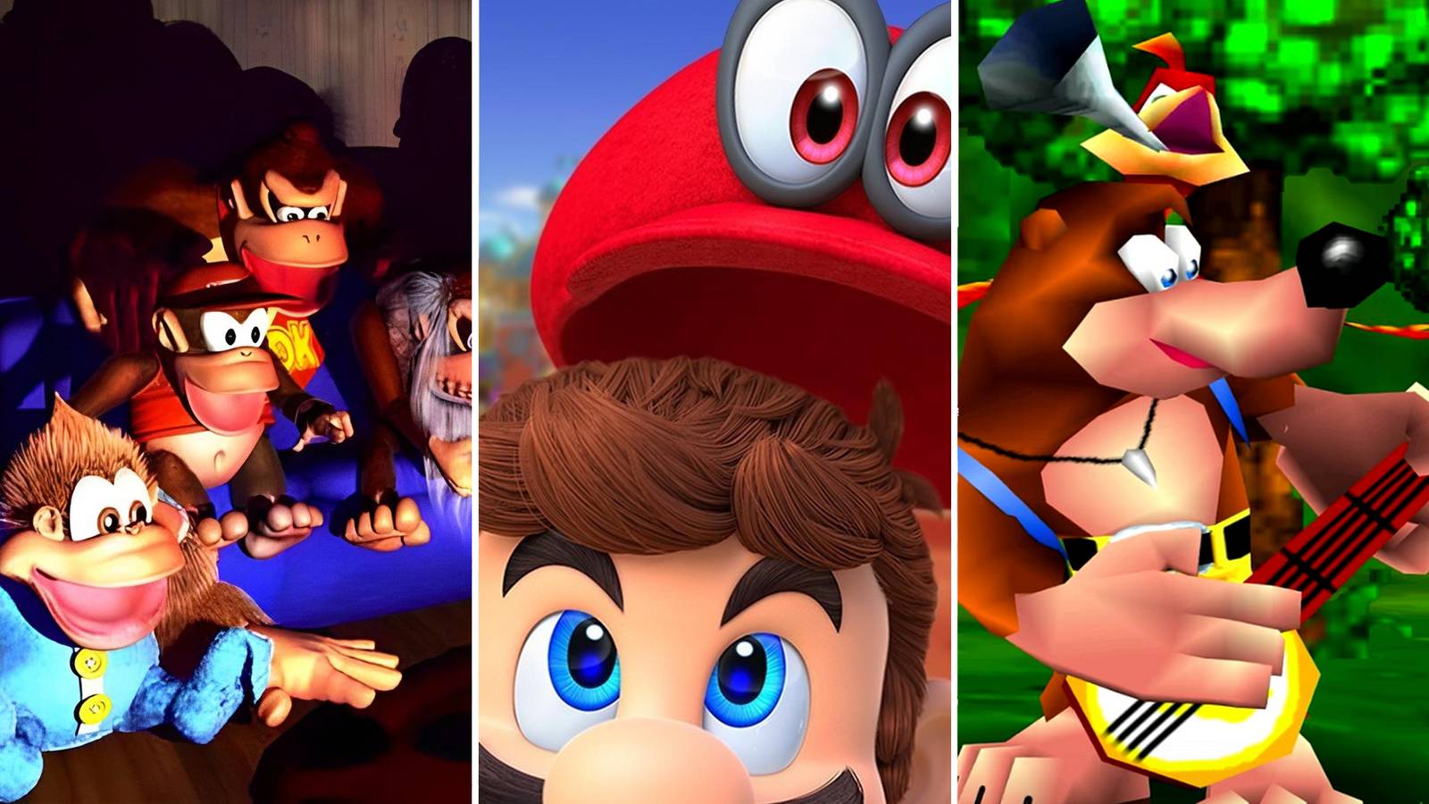 A combination of games to play after Donkey Kong Bananza