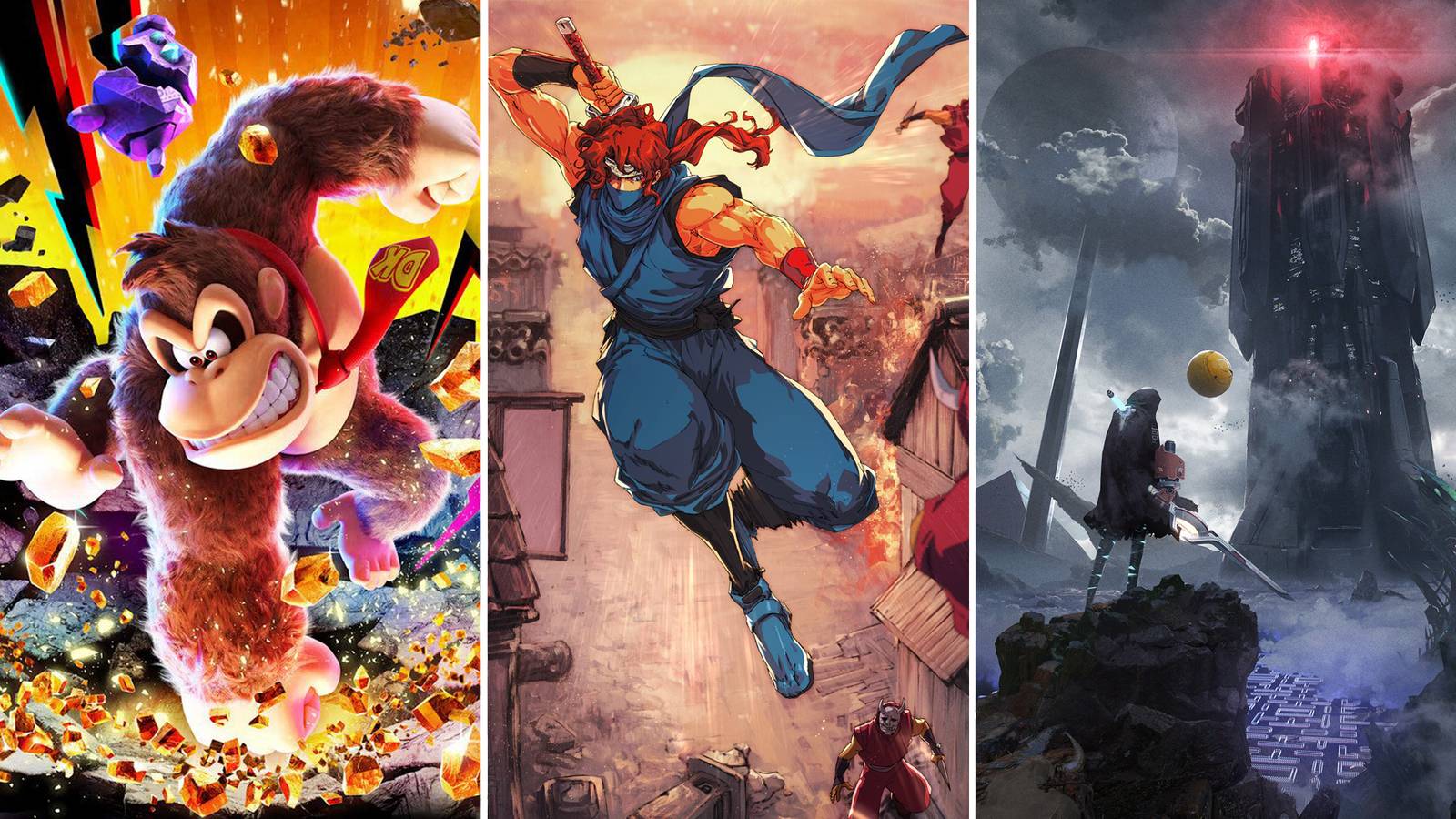 A combination of games out during the first weekend of August 2025