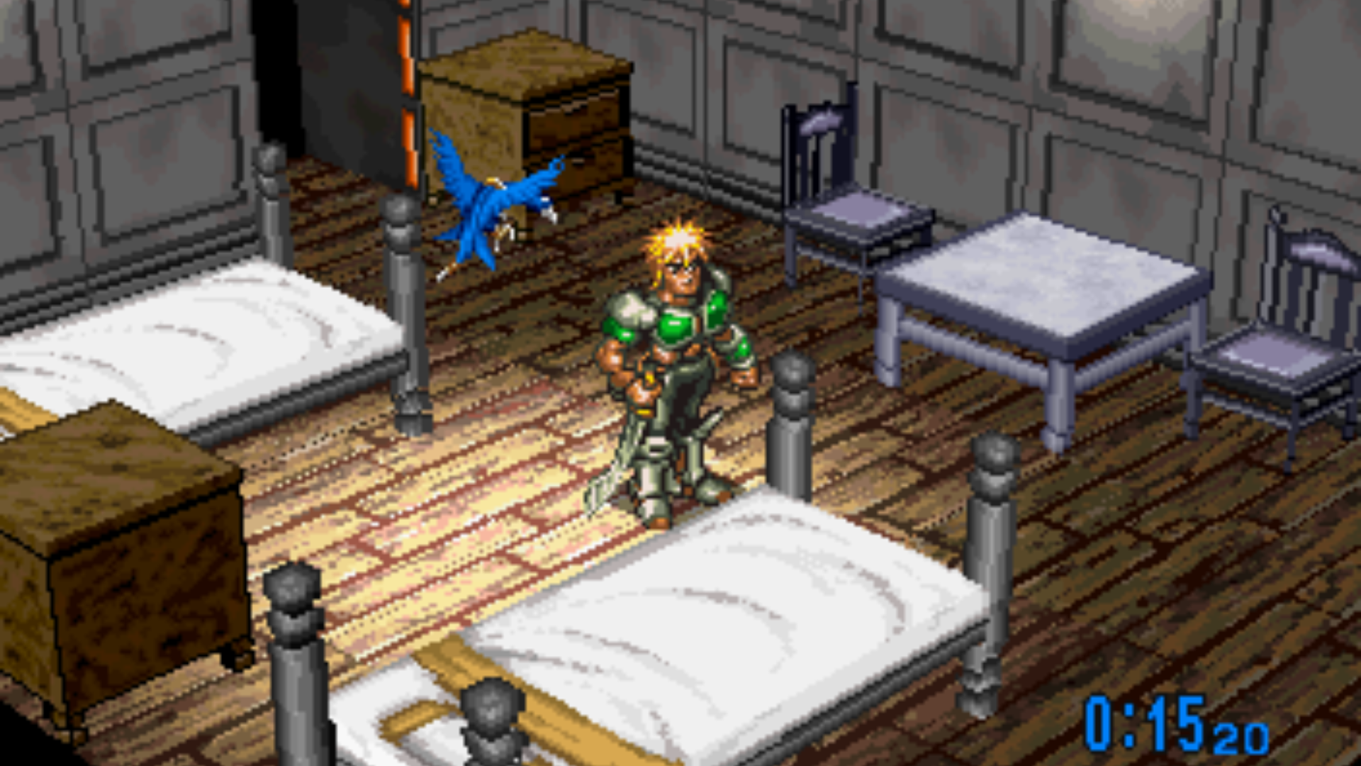 Walking through the staff rooms in Dark Savior