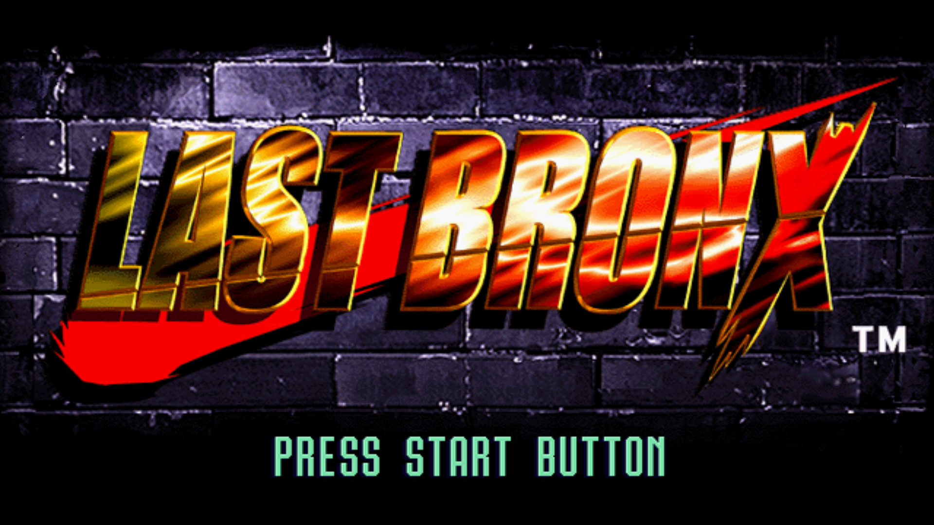 The start menu in Last Bronx