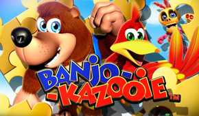 The title key art for the Banjo-Kazooie rerelease
