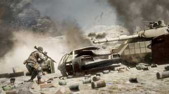 Screenshot from the game Battlefield: Bad Company 2.