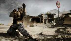 A screenshot from Battlefield: Bad Company 2.