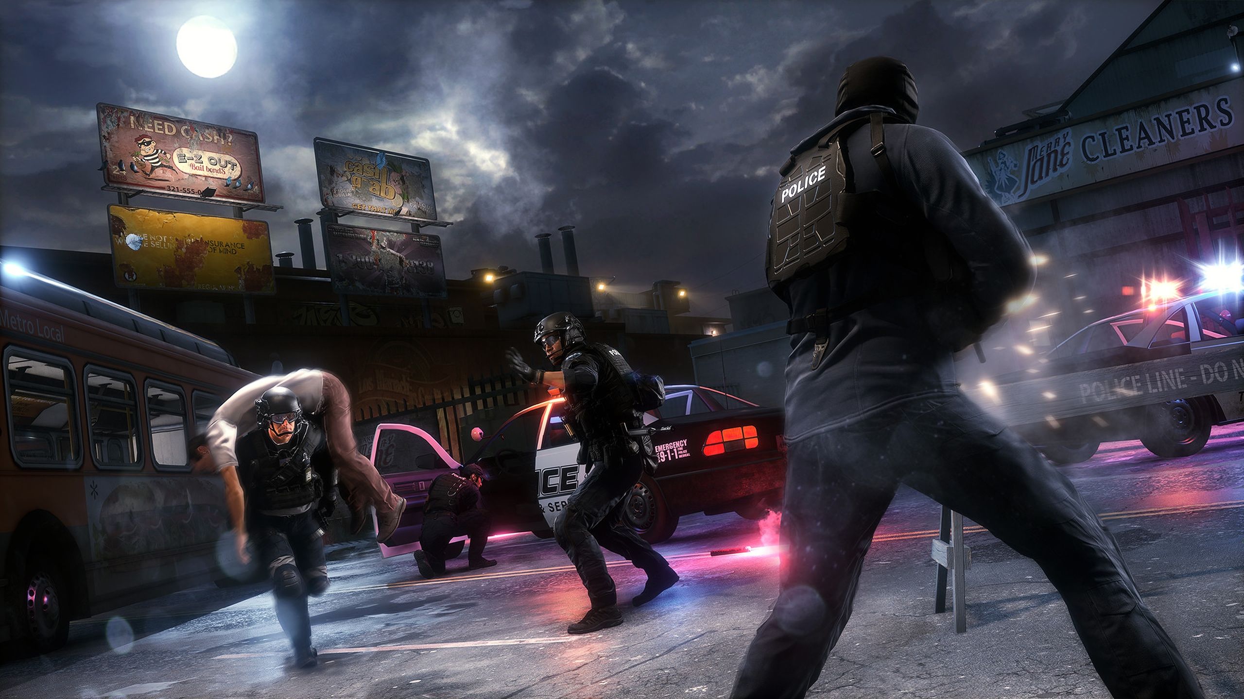 Screenshot from the game Battlefield Hardline.