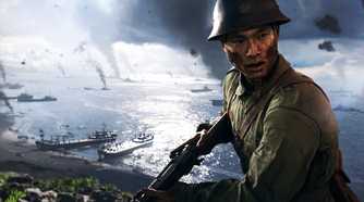 A soldier in Battlefield V.