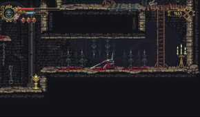 Screenshot from the game Blasphemous.