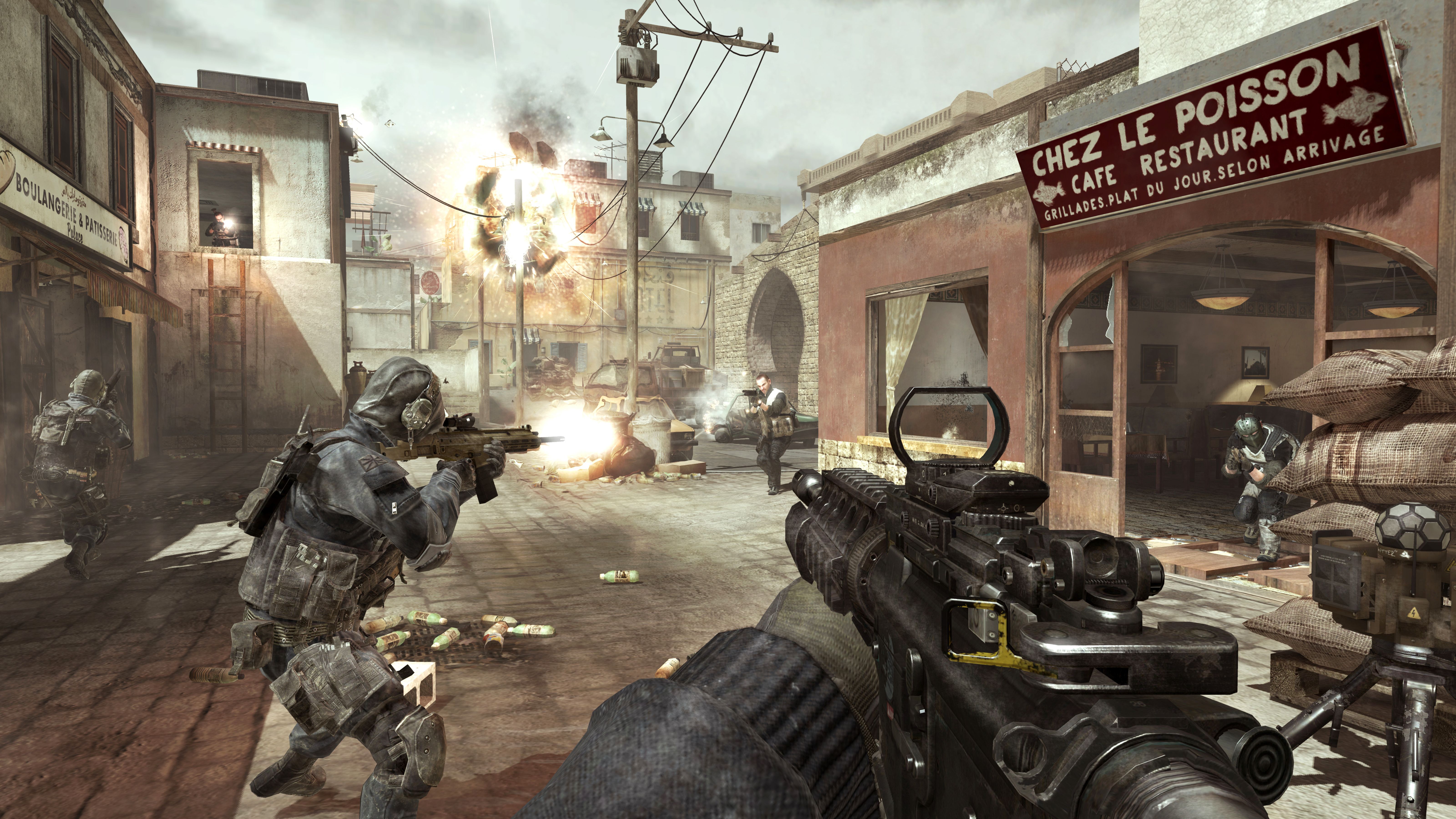 Screenshot from the game Call of Duty: Modern Warfare 3 (2011).