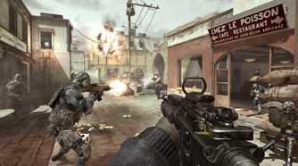 Screenshot from the game Call of Duty: Modern Warfare 3 (2011).