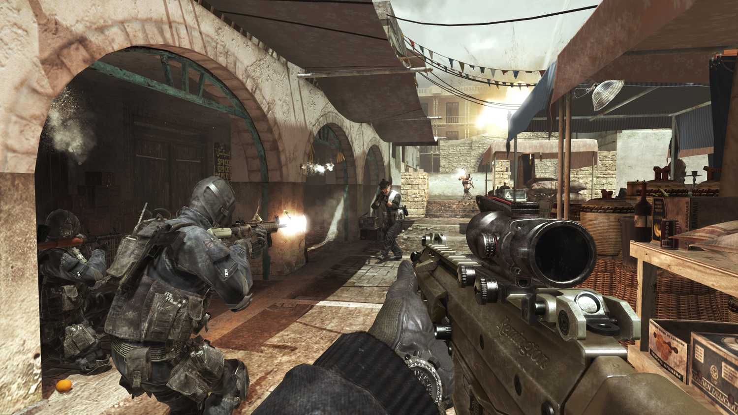 Screenshot from the game Call of Duty: Modern Warfare 3 (2011).