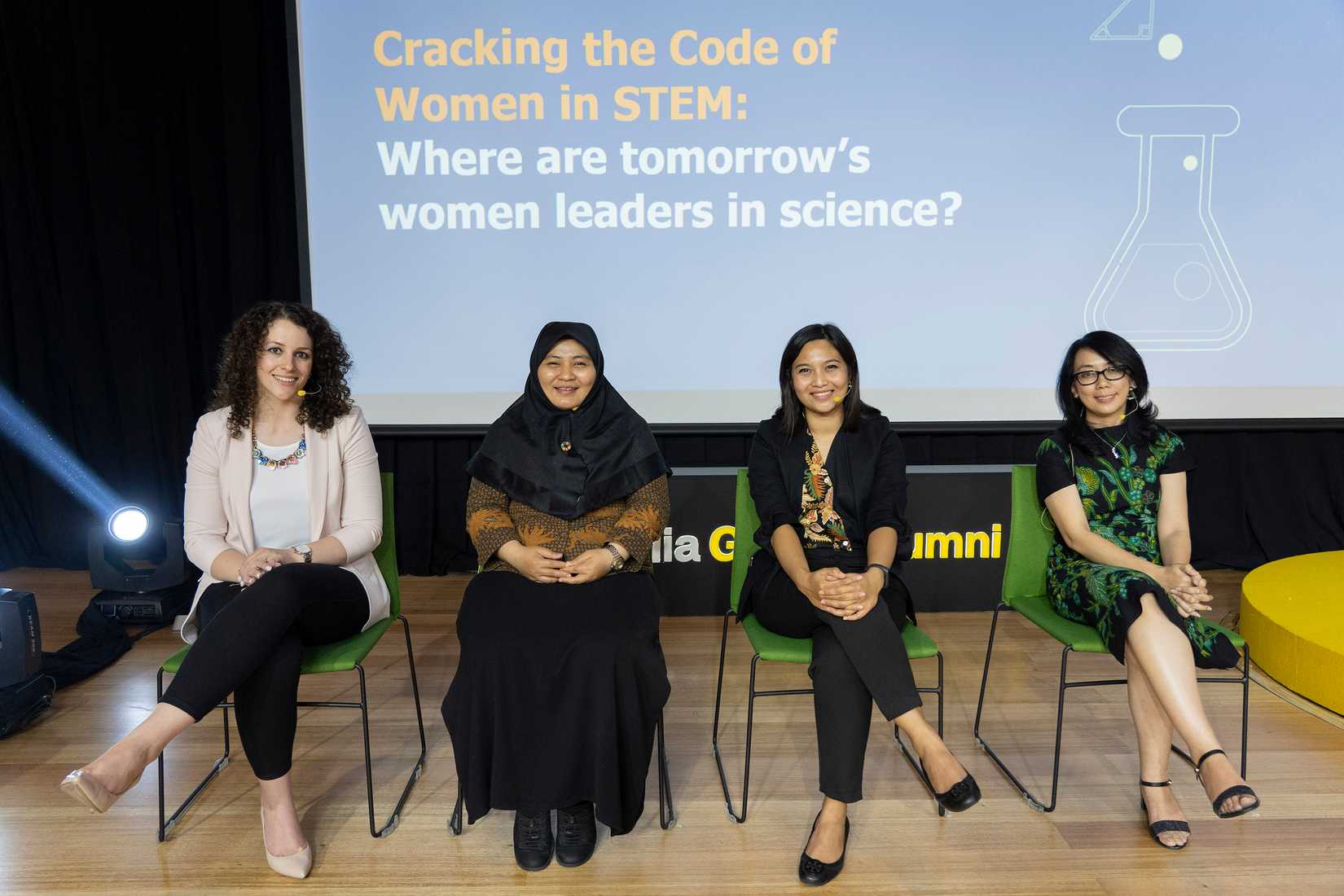 Cracking the Code of Women in STEM event