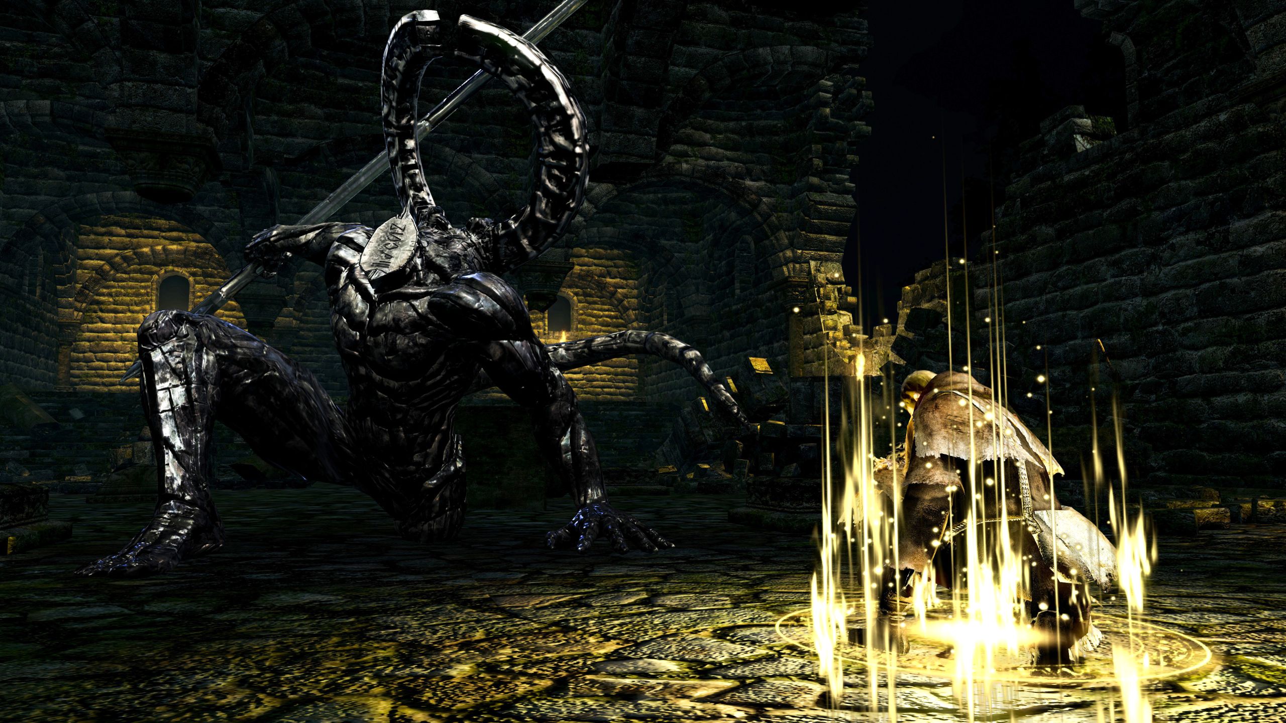 A screenshot from the game Dark Souls Remastered.