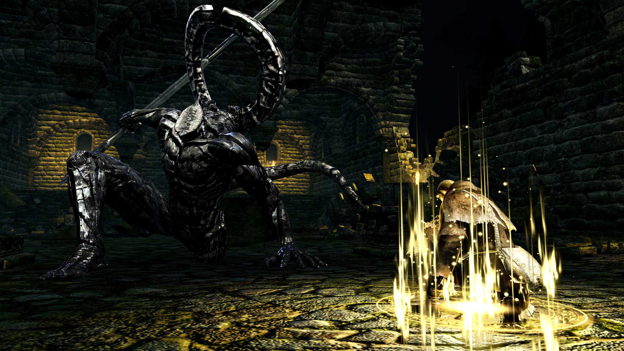 A screenshot from the game Dark Souls Remastered.