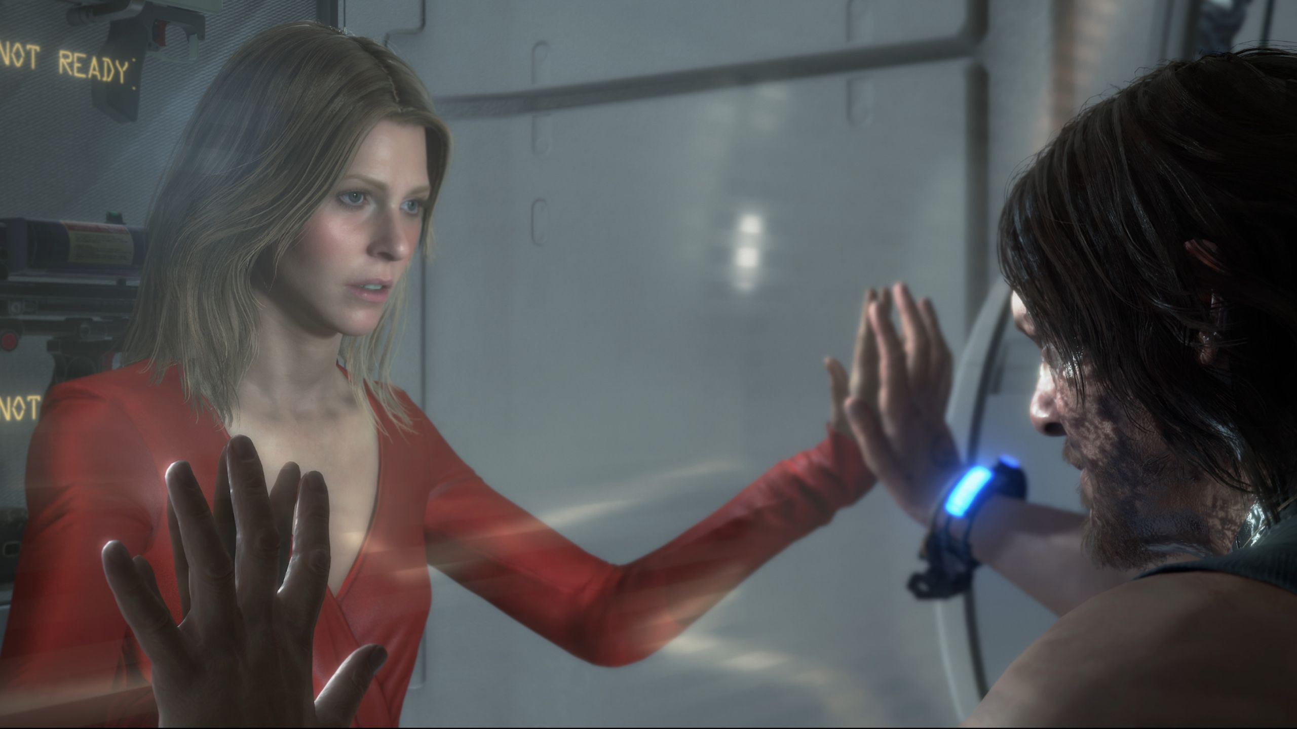 Amelie and Sam in Death Stranding.