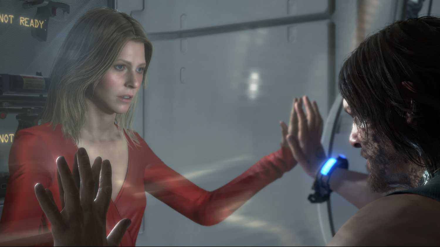 Amelie and Sam in Death Stranding.