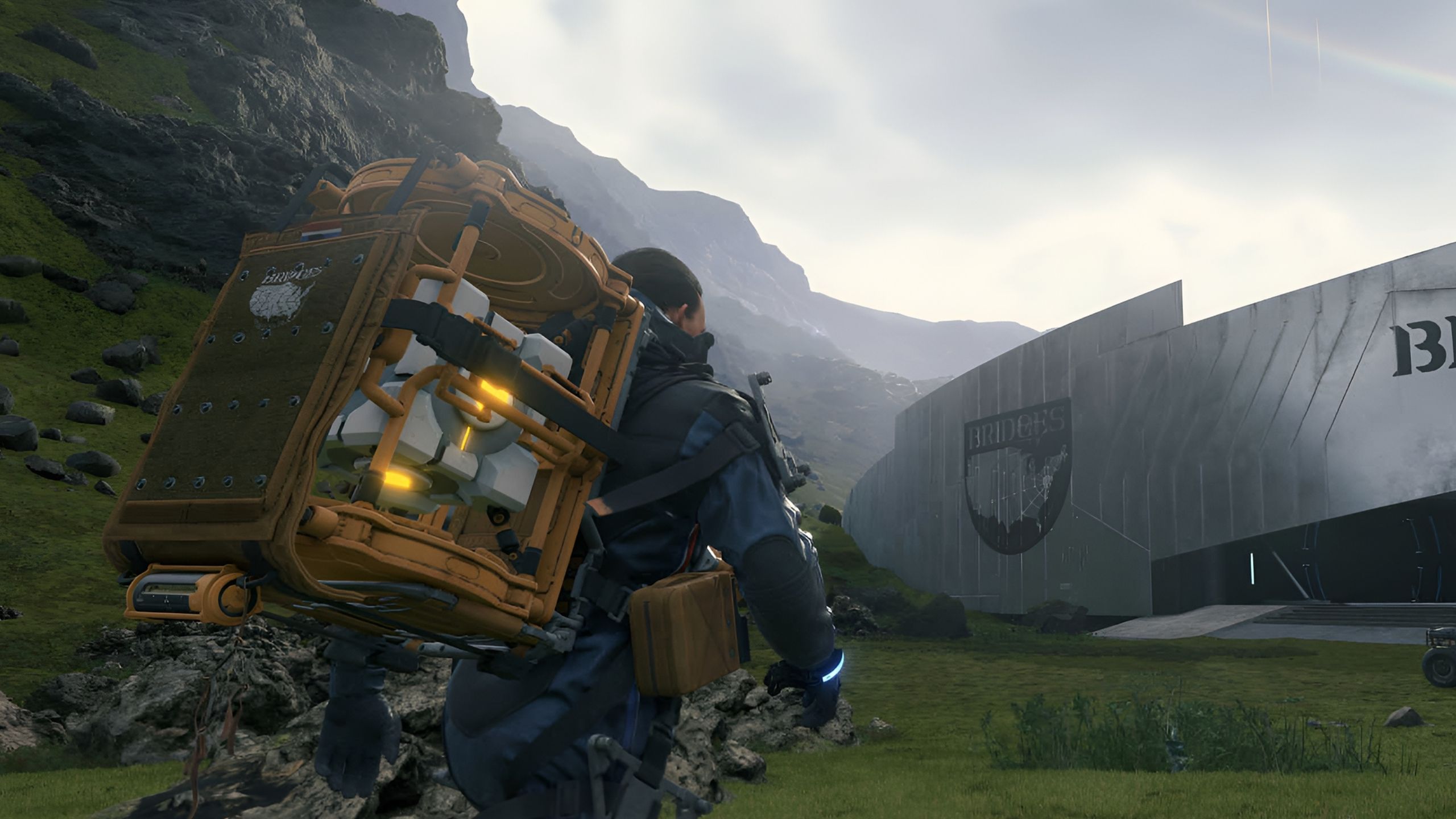 Screenshot from the game Death Stranding.