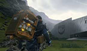 Screenshot from the game Death Stranding.