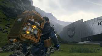 Screenshot from the game Death Stranding.