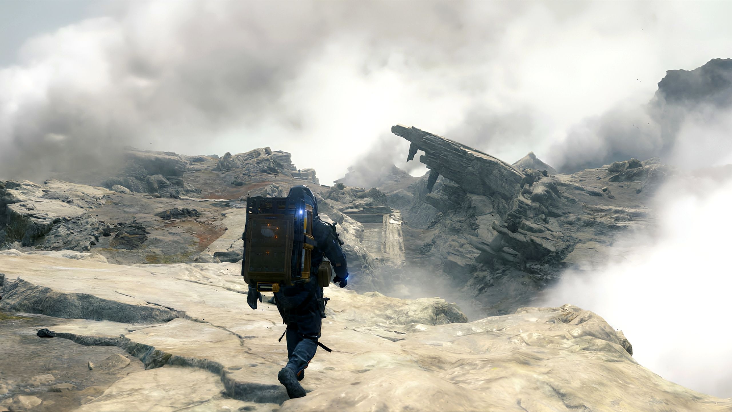 Screenshot from the game Death Stranding.