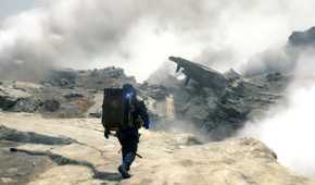 Screenshot from the game Death Stranding.