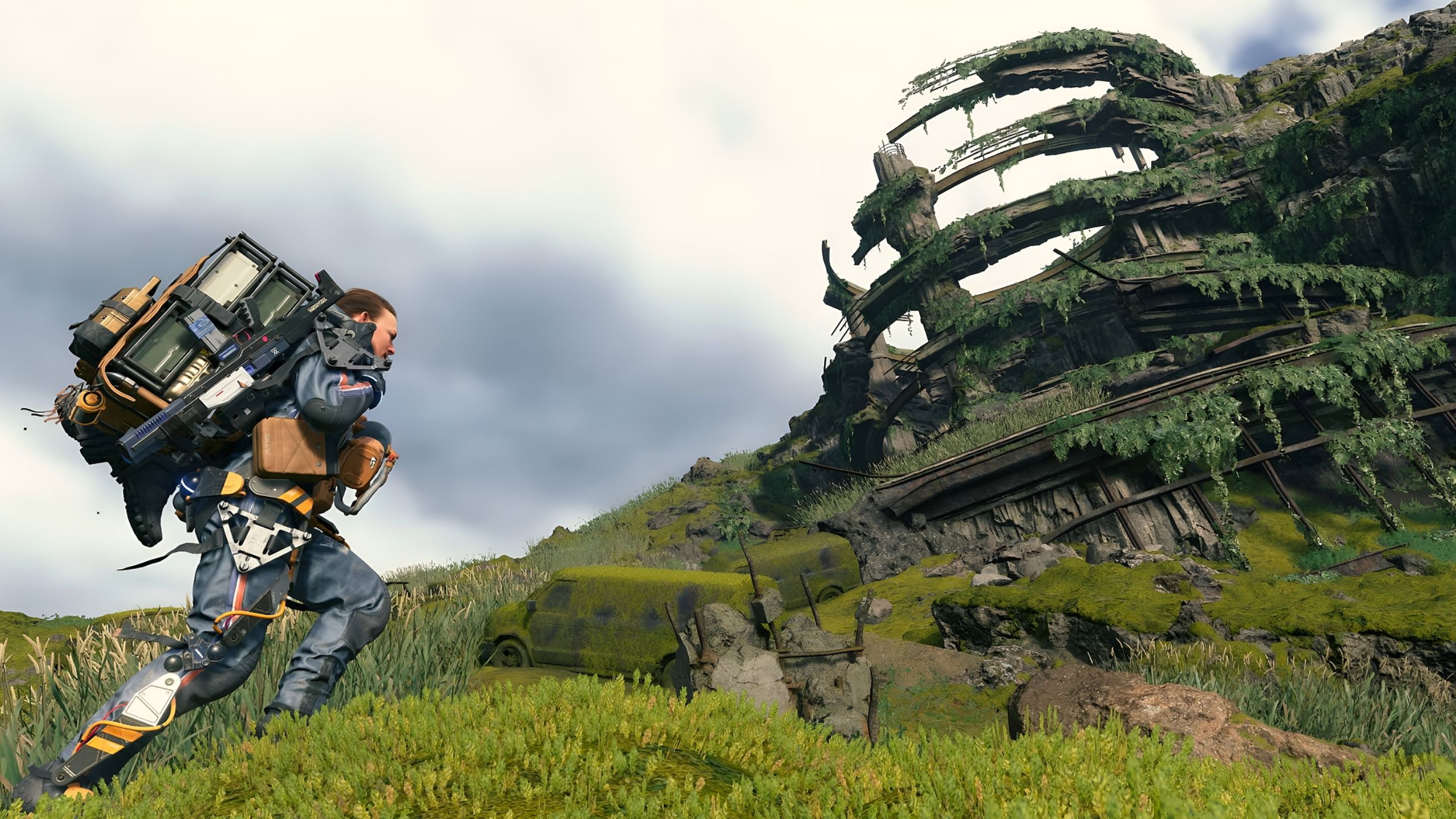 Screenshot from the game Death Stranding.