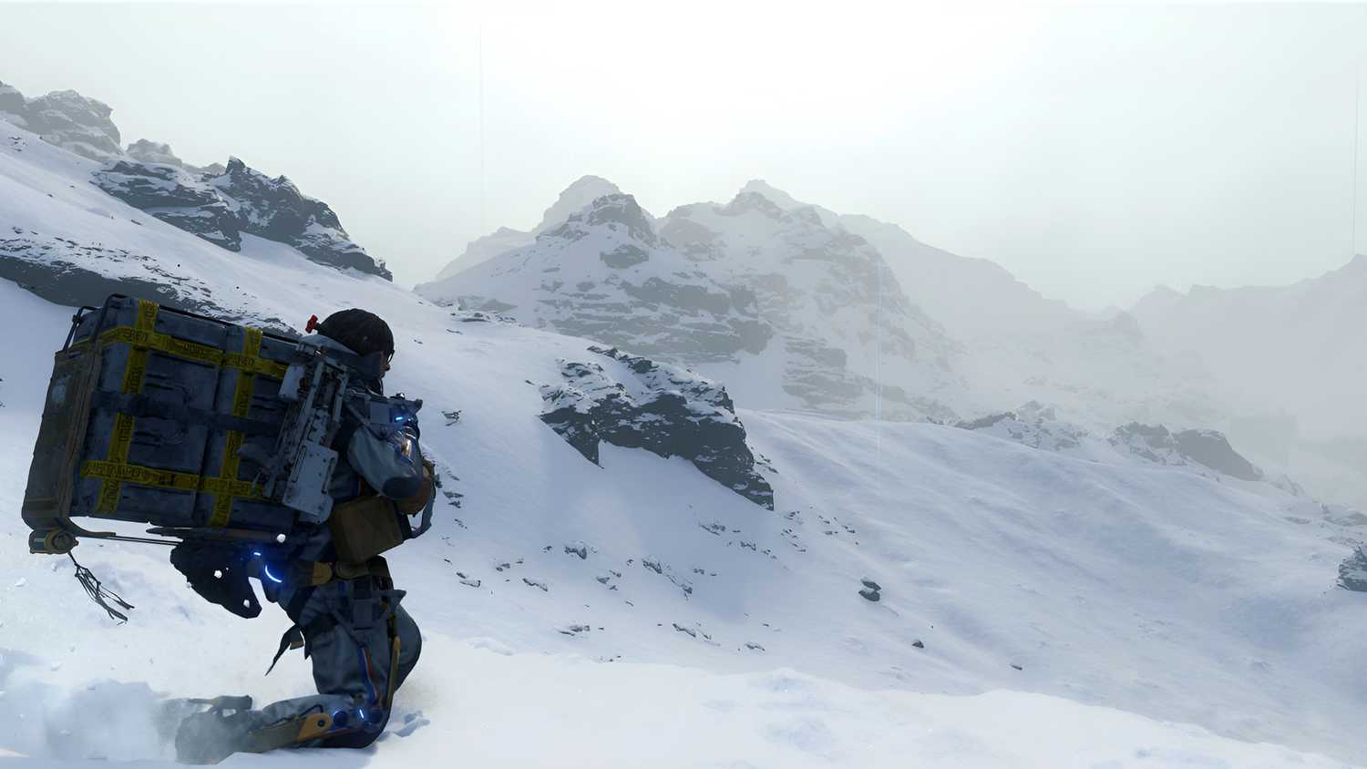 Screenshot from the game Death Stranding.