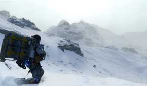 Screenshot from the game Death Stranding.