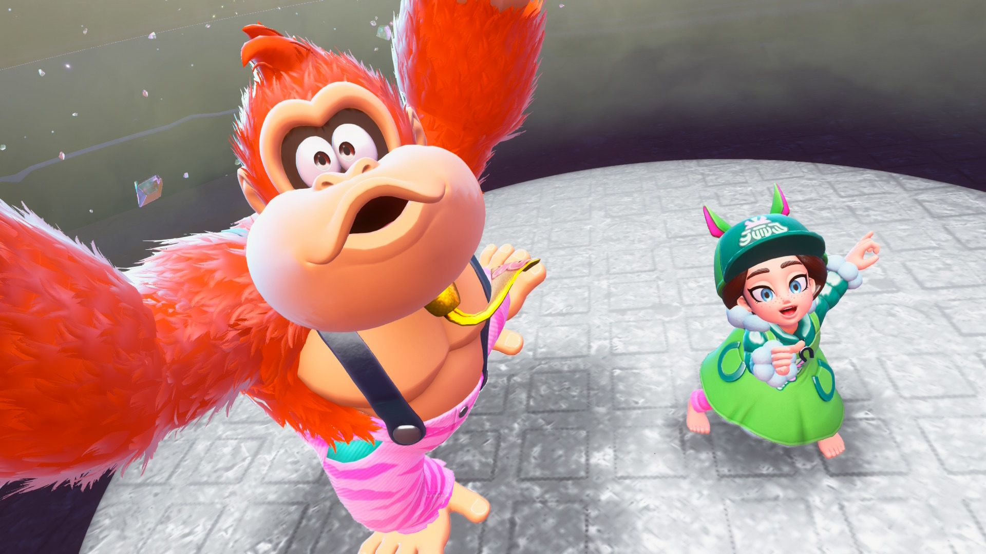 donkey kong bananza dk pauline dancing