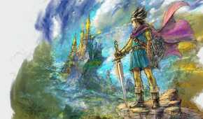 The key and box art for Dragon Quest III HD-2D Remake